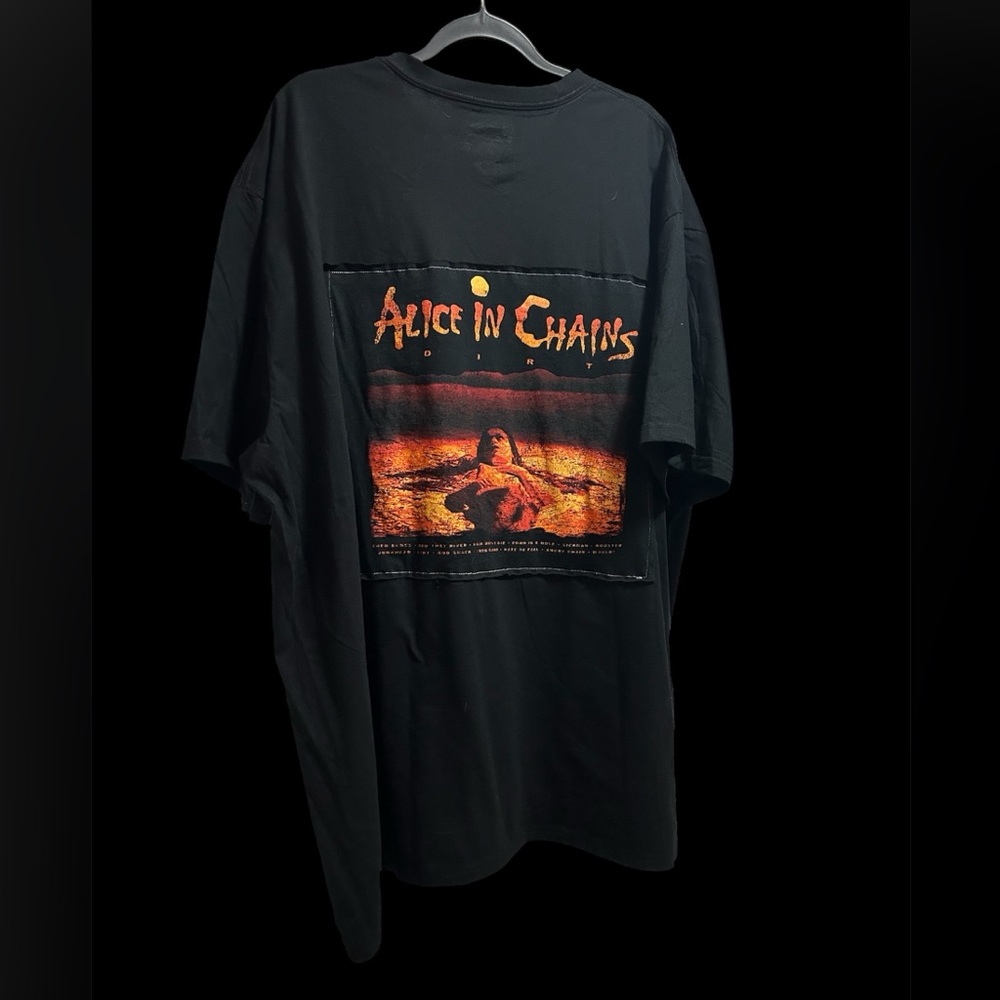 ALICE IN CHAINS DIRT handmade band custom oversized TEE SHIRT DRESS - Picture 5 of 5